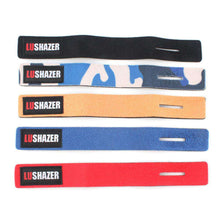 Load image into Gallery viewer, 6 Pcs Fishing Belt Strap Sleeve Fishing Pole Tie Wrapping Band Pack with Elastic Carp Fishing Rod Belt - Ole Misc.