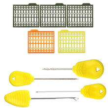 Load image into Gallery viewer, 9pcs Carp Fishing Hook Stringer Rigging Bait Needle with carp boilies stopper chod hair rigs tools Rigging Bait Kit tackle - Ole Misc.