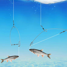 Load image into Gallery viewer, Automatic Full Speed Fishing Hook for Lazy Person Stainless Steel Parts Spring Artifact Universal Catapult Fishing Accessories#3 - Ole Misc.
