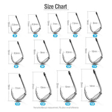 Load image into Gallery viewer, DONQL Spring Fishing Hooks 10/20/50pcs Set Barbed Swivel Jig Carp Hook Single Circle Fishhook Fly Fishing Accessories Tackle - Ole Misc.