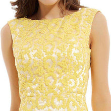 Load image into Gallery viewer, Dressv daffodil long evening dress cheap scoop neck appliques backless a line wedding party formal dress evening dresses - Ole Misc.