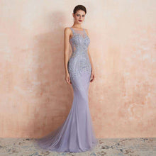 Load image into Gallery viewer, Evening Luxury Dress Long Formal Dress Women Elegant Mermaid Dresses Beaded Occasion Dresses For Women Engagement Dresses Party - Ole Misc.