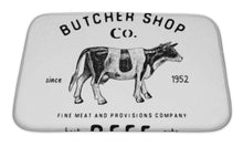 Load image into Gallery viewer, Bath Mat, Butcher Shop Vintage Emblem Beef Meat Products Butchery Logo Template Retro - Ole Misc.