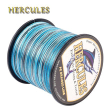Load image into Gallery viewer, Hercules Fishing 4 Strands 100M 300M 500M 1000M 1500M 2000M PE Braided Fishing Line Saltwater Weave Carp Fishing Cord Pesca Wire - Ole Misc.