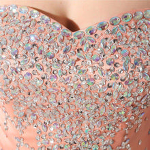 Load image into Gallery viewer, JaneVini Charming Ball Gown Long Bridesmaid Dresses 2019 Sweetheart Sleeveless Beading Backless Girls Pageant Tulle Formal Dress - Ole Misc.