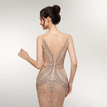 Load image into Gallery viewer, JaneVini Luxury Beading Tulle Long Dresses 2 - Ole Misc.