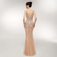 Load image into Gallery viewer, JaneVini Luxury Beading Tulle Long Dresses 2 - Ole Misc.
