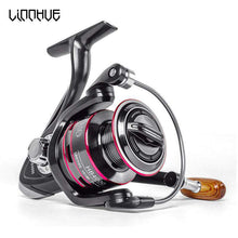 Load image into Gallery viewer, LINNHUE Fishing Reel All Metal Spool Spinning Reel 8KG Max Drag Stainless Steel Handle Line Spool Saltwater Fishing Accessories - Ole Misc.