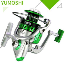 Load image into Gallery viewer, NEWEST 12BB Ball Bearings Spinning Fishing Reel GL 5.5:1 Right/Left Metal Spool Fishing Tackle - Ole Misc.