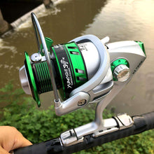 Load image into Gallery viewer, NEWEST 12BB Ball Bearings Spinning Fishing Reel GL 5.5:1 Right/Left Metal Spool Fishing Tackle - Ole Misc.