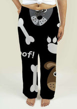 Load image into Gallery viewer, Ladies Pajama Pants with Dogs Pattern - Ole Misc.