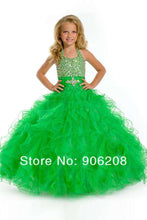 Load image into Gallery viewer, Quality goods Lowest price Free shipping 2015 New arrive flower girl dresses Long Pageant dress - Ole Misc.