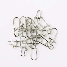 Load image into Gallery viewer, Simpleyi 50pcs Stainless Steel Fishing Connector Hooked Snap  Barrel Swivel Hook Lure Carp Tool Accessories Goods For Fishing - Ole Misc.