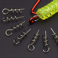 Load image into Gallery viewer, Simpleyi 50pcs/lot Assist Soft Baits Hook Lures Pin Spring Fixed Lock Screw Dagger Tools Fishing - Ole Misc.
