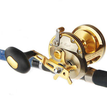 Load image into Gallery viewer, Singnol High end Full Metal Gold ACT351 Drum Reels Casting Large Model Big Fish Trolling Wheel Deep Sea Iron Boat Fishing Reel - Ole Misc.