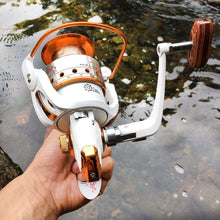 Load image into Gallery viewer, Spinning Fishing Reel 12BB + 1 Bearing Balls 500 9000 Series Metal Coil Spinning Reel Boat Rock Fishing Wheel - Ole Misc.