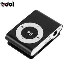Load image into Gallery viewer, USB metal mini Clip mp3 Player sport portable Music digital TF/SD Card Slot player mp 3 player card running Protable Mini Mp3 Mu - Ole Misc.
