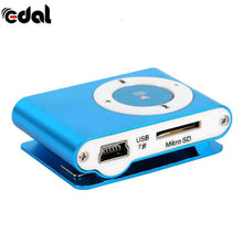 Load image into Gallery viewer, USB metal mini Clip mp3 Player sport portable Music digital TF/SD Card Slot player mp 3 player card running Protable Mini Mp3 Mu - Ole Misc.