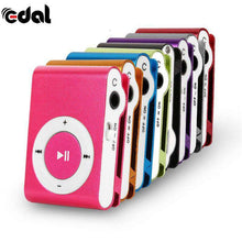 Load image into Gallery viewer, USB metal mini Clip mp3 Player sport portable Music digital TF/SD Card Slot player mp 3 player card running Protable Mini Mp3 Mu - Ole Misc.