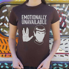 Load image into Gallery viewer, Emotionally Unavailable LLAP T-Shirt (Ladies) - Ole Misc.