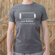 Load image into Gallery viewer, Low Battery T-Shirt (Mens) - Ole Misc.