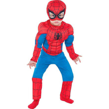 Load image into Gallery viewer, Toddler Boys Classic Spider-Man Muscle Costume - Ole Misc.