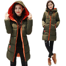 Load image into Gallery viewer, 2019 New Winter Jacket Women Parka Coat Long Down Student Jacket Plus Size Long Fashion Hooded Duck Down Coat Jacket Female N693 - Ole Misc.