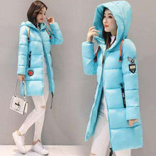 Load image into Gallery viewer, 2019 New Winter Jacket Women Parka Coat Long Down Student Jacket Plus Size Long Fashion Hooded Duck Down Coat Jacket Female N693 - Ole Misc.