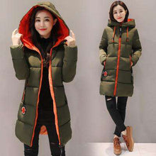 Load image into Gallery viewer, 2019 New Winter Jacket Women Parka Coat Long Down Student Jacket Plus Size Long Fashion Hooded Duck Down Coat Jacket Female N693 - Ole Misc.