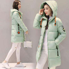 Load image into Gallery viewer, 2019 New Winter Jacket Women Parka Coat Long Down Student Jacket Plus Size Long Fashion Hooded Duck Down Coat Jacket Female N693 - Ole Misc.