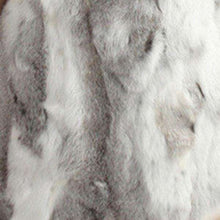 Load image into Gallery viewer, Ethel Anderson 100% Real Rabbit Fur Coat Women's O-Neck Long Rabbit Fur Jacket 3/4 Sleeves Vintage Style Leather Fur Outwear - Ole Misc.