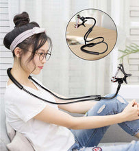 Load image into Gallery viewer, Mobile Phone Holder Hanging Neck Lazy Necklace Bracket Bed 360 Degree Phones - Ole Misc.