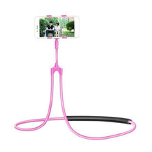 Load image into Gallery viewer, Mobile Phone Holder Hanging Neck Lazy Necklace Bracket Bed 360 Degree Phones - Ole Misc.