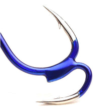 Load image into Gallery viewer, New 10Pcs 1Package High-carbon Steel Two Strength Tip Sharp Fighting Fishing Hook With Barbed Fish Gear For Taiwan Sea Fishing - Ole Misc.