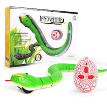Load image into Gallery viewer, Novelty Rc Snake Naja Cobra Viper Remote Control robot Animal Toy with USB Cable Funny Terrifying Christmas kids Gift - Ole Misc.