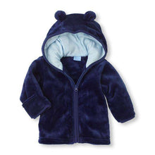 Load image into Gallery viewer, Baby jacket 2019 spring and autumn new boys and girls hooded jacket children's solid color zipper jacket - Ole Misc.