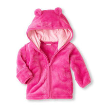 Load image into Gallery viewer, Baby jacket 2019 spring and autumn new boys and girls hooded jacket children's solid color zipper jacket - Ole Misc.