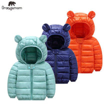 Load image into Gallery viewer, Cute 1- 5y baby girls jacket kids boys fashion coats with ear hoodie autumn girl clothes infant clothing children's jackets - Ole Misc.