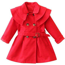 Load image into Gallery viewer, New fashion Children's winter coat red grey Autumn kids jacket sleeve fashion baby coat girl's baby jacket 3-12Y - Ole Misc.