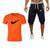 Load image into Gallery viewer, 2019 gym Men's Sets Shorts+T Shirts Suits Summer Mens Beach Shorts Cotton Casual Male Shorts Tee homme Gyms Brand Clothing Set - Ole Misc.