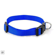 Load image into Gallery viewer, Null 1Pcs Durable Nylon Solid Color Cat Dog Pet Collar 4 Color Adjustable Collar S M X XL #281494 - Ole Misc.