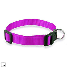 Load image into Gallery viewer, Null 1Pcs Durable Nylon Solid Color Cat Dog Pet Collar 4 Color Adjustable Collar S M X XL #281494 - Ole Misc.
