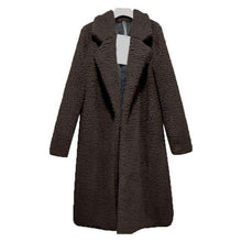 Load image into Gallery viewer, Hot Women Lady Top Coat Long Sleeve Warm Lapel Fashion Medium Length Solid Color For Winter CGU 88 - Ole Misc.