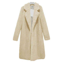 Load image into Gallery viewer, Hot Women Lady Top Coat Long Sleeve Warm Lapel Fashion Medium Length Solid Color For Winter CGU 88 - Ole Misc.