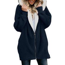 Load image into Gallery viewer, Winter Women Jackets Coat  Ladies Warm Jumper Cardigans Women Fleece Faux Fur Coat Hoodie Outwear manteau Femme Plus size 5XL - Ole Misc.