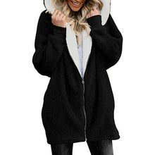 Load image into Gallery viewer, Winter Women Jackets Coat  Ladies Warm Jumper Cardigans Women Fleece Faux Fur Coat Hoodie Outwear manteau Femme Plus size 5XL - Ole Misc.