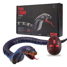Load image into Gallery viewer, Realistic Remote Control Naja Cobra RC Animals Snake Toy for Children  High Simulation Cobra Interesting Egg Radio Control Toy - Ole Misc.