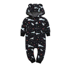 Load image into Gallery viewer, 2019 Fall Winter Warm Infant Baby Rompers Coral Fleece Animal Overall Baby Boy Gril Halloween Xmas Costume Clothes Baby jumpsuit - Ole Misc.