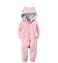 Load image into Gallery viewer, 2019 Fall Winter Warm Infant Baby Rompers Coral Fleece Animal Overall Baby Boy Gril Halloween Xmas Costume Clothes Baby jumpsuit - Ole Misc.