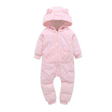 Load image into Gallery viewer, 2019 Fall Winter Warm Infant Baby Rompers Coral Fleece Animal Overall Baby Boy Gril Halloween Xmas Costume Clothes Baby jumpsuit - Ole Misc.